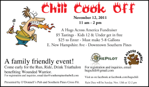 Chili Cook Off | Run, Ride and Drink